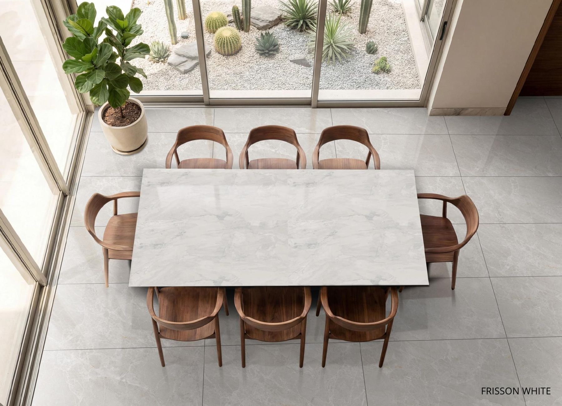 Frisson White in an interior